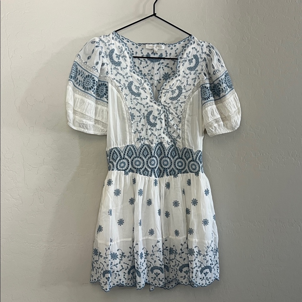 LoveShackFancy Embroidered Dress